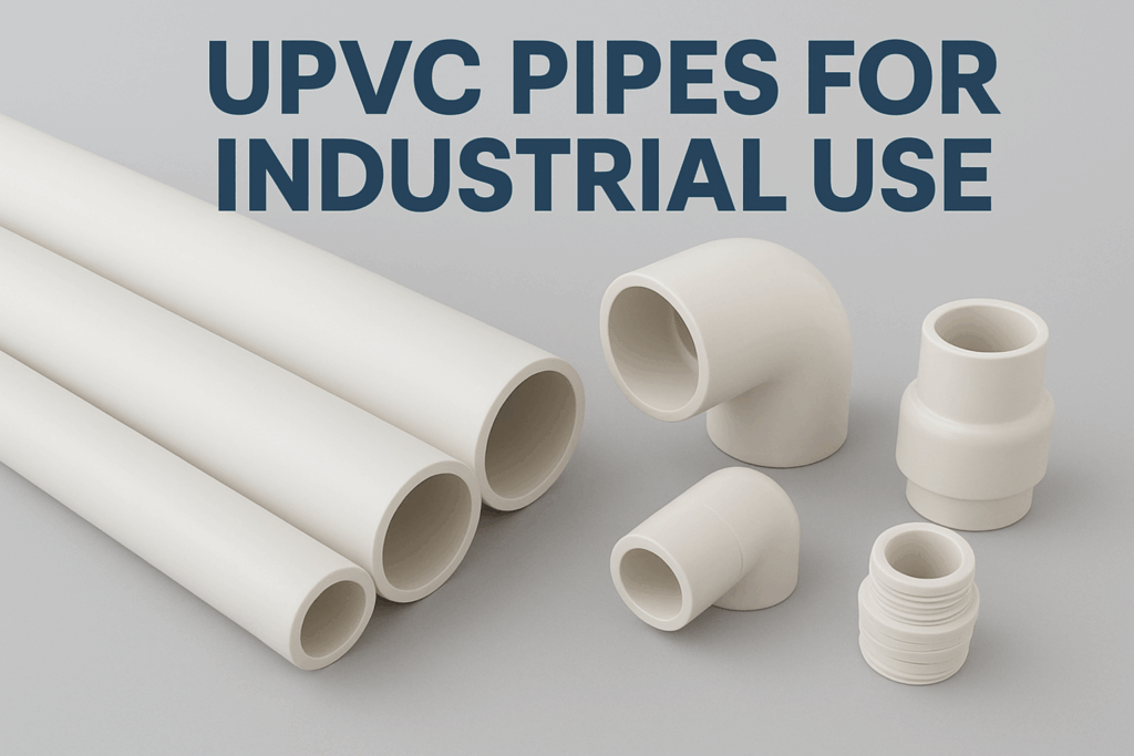 UPVC pipes for industrial use