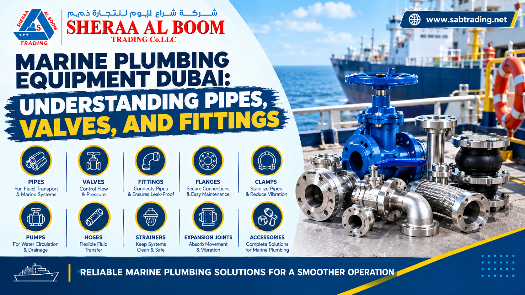 Marine Plumbing Equipment Dubai