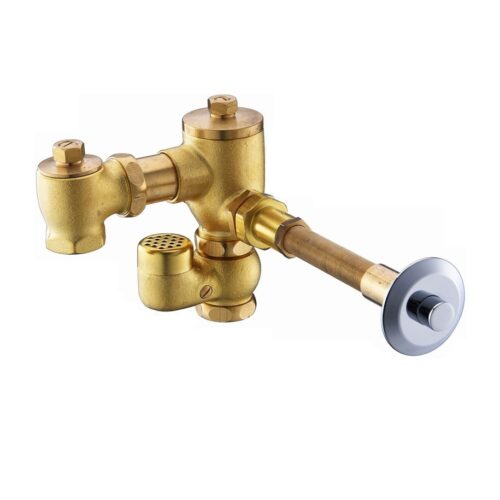 Concealed flush valve