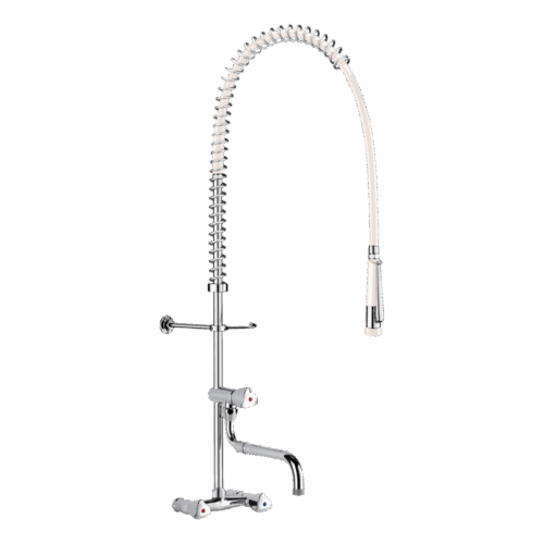 PRE RINSE MIXER WITH HAND SHOWER 3-4''