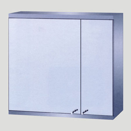 SS Mirror Cabinet Double Door